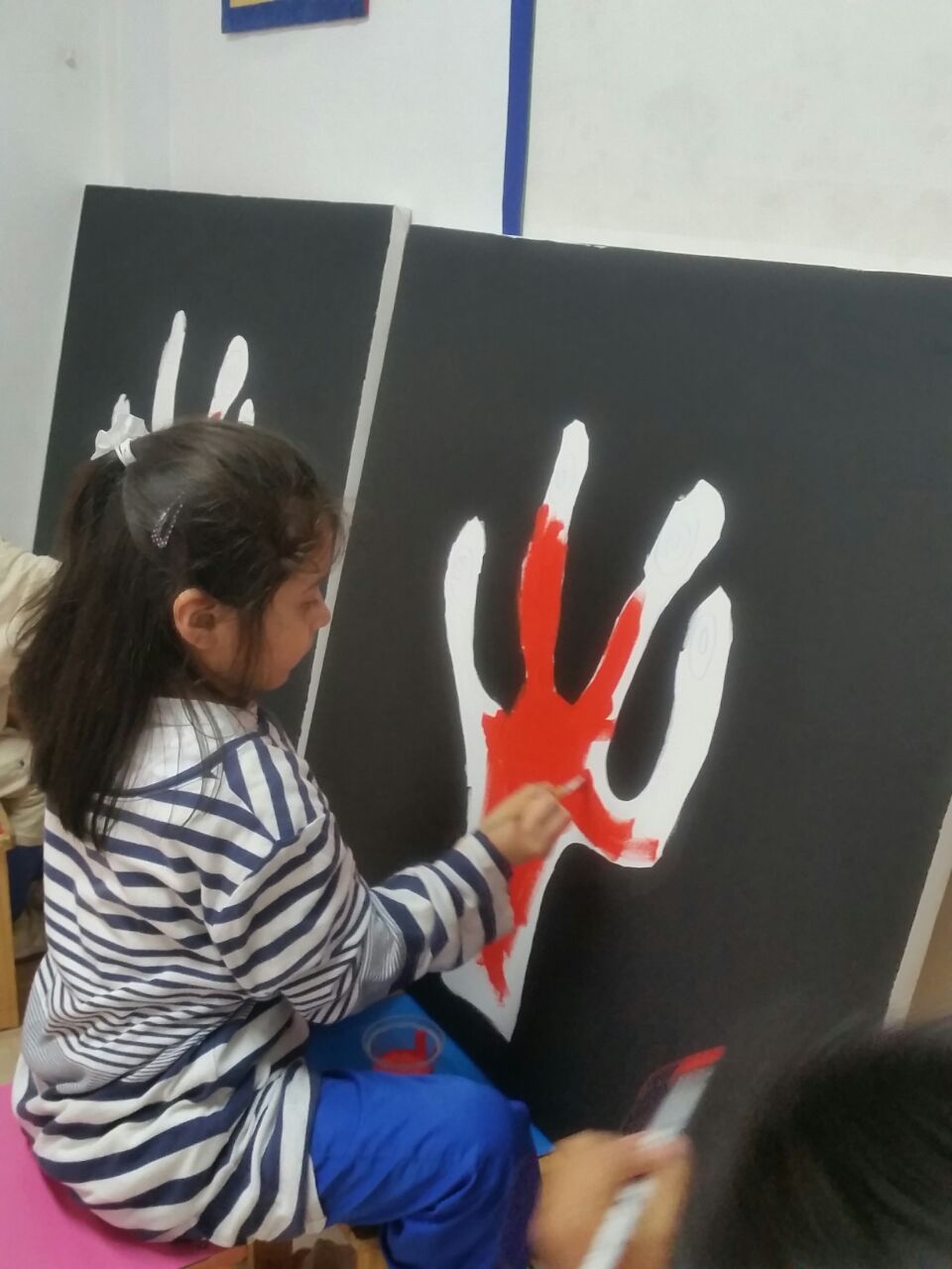 Niños en clase